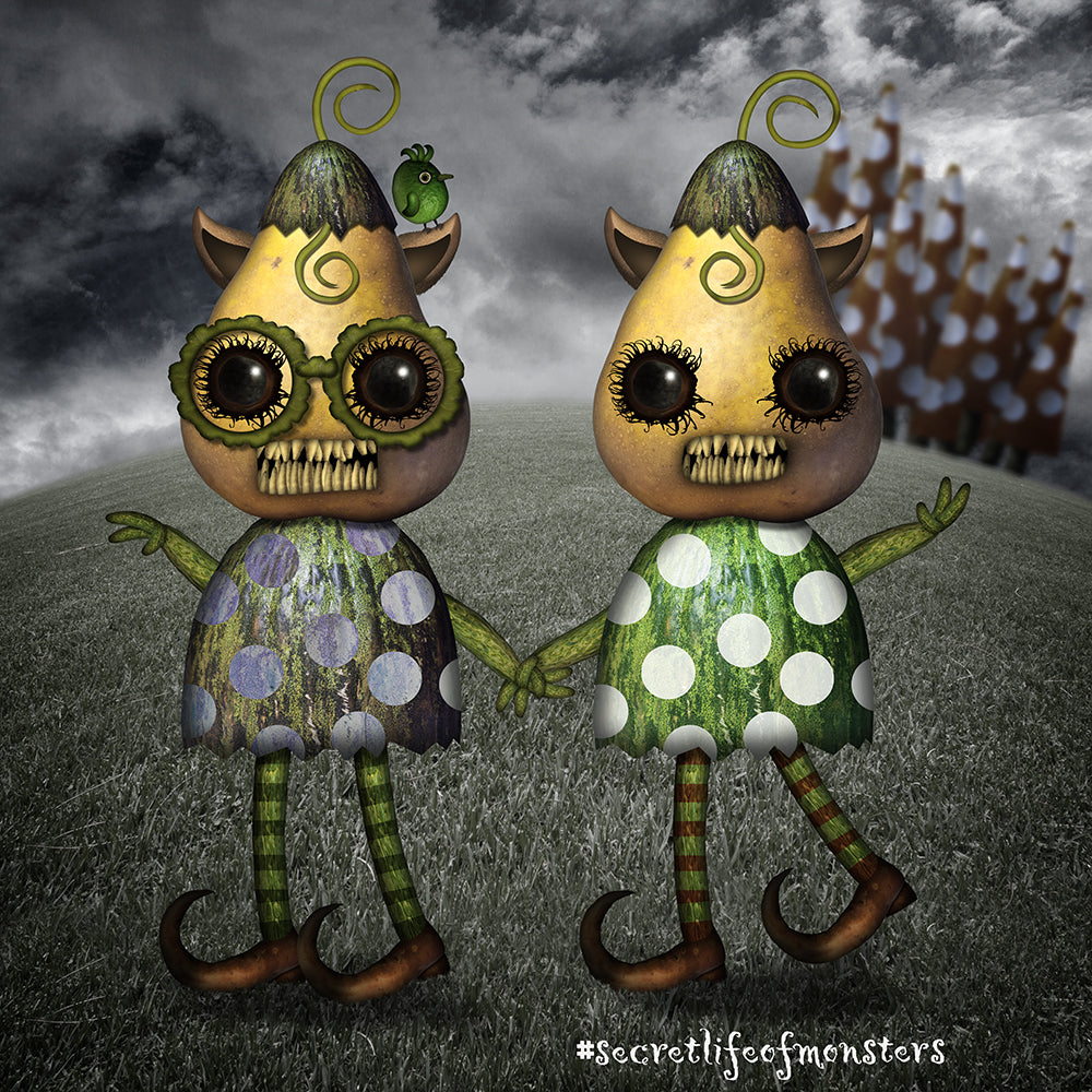 Monster twins of Quirky