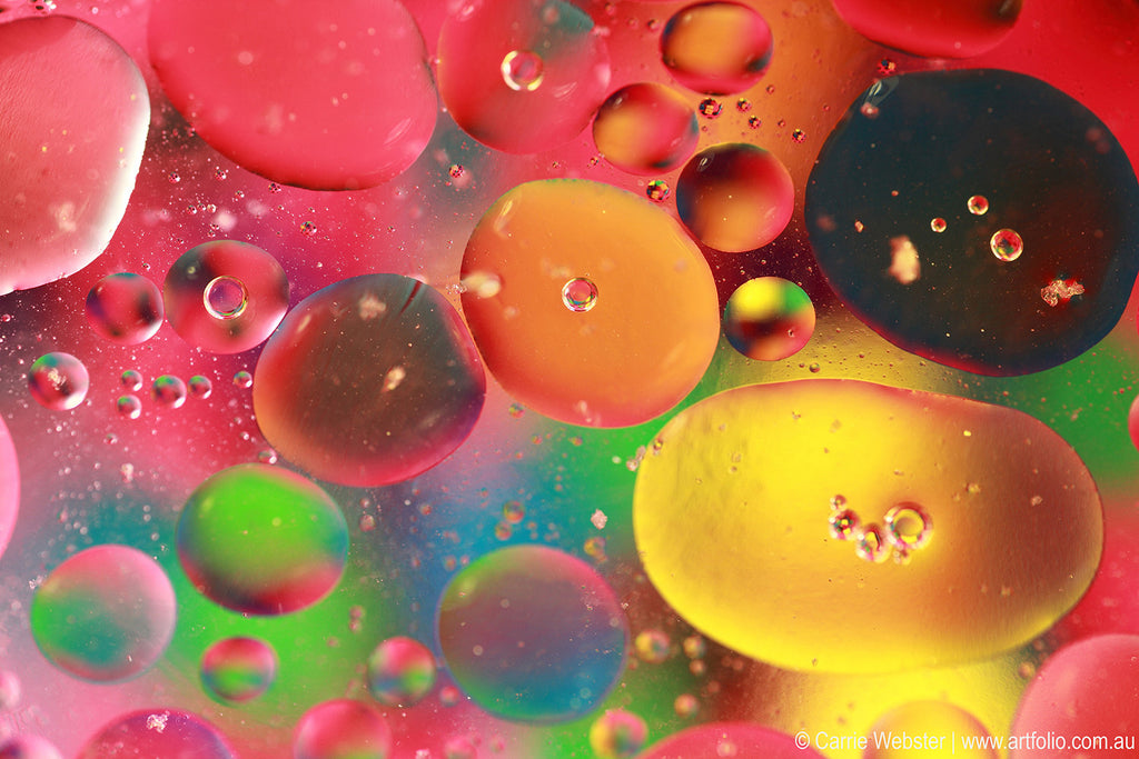 Candy bubbles