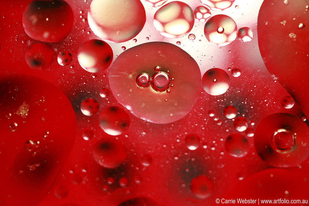 Red bubbles