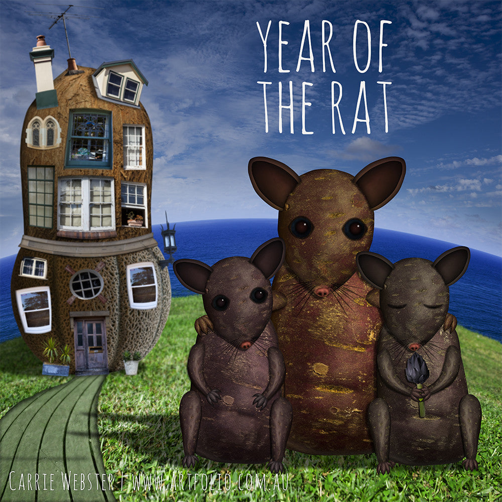 Year of the Rat - PERSONALISED