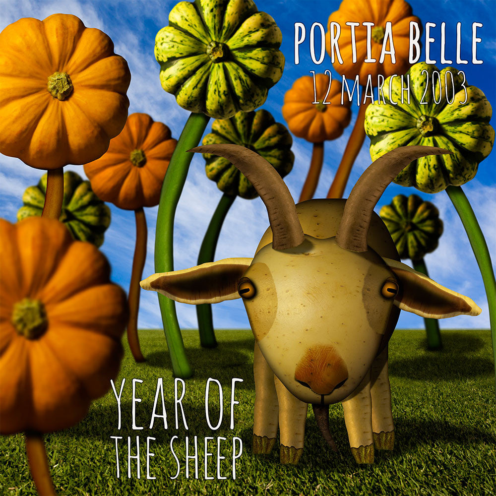 Year of the Sheep - PERSONALISED